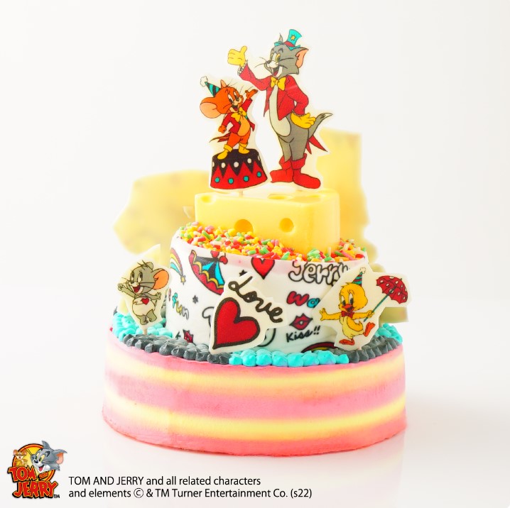 【公式コラボ】 Cake.jp ×blanctigre〜due〜_トムとジェリー_ケーキ＜カートゥーン・カーニバル＞